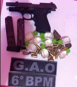Parte do material apreendido pela Polícia Militar. Foto: Divulgação PMES