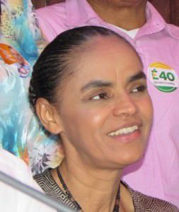 A então candidata Marina Silva esteve na Serra durante a campanha