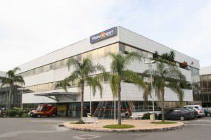 O Vitória Apart fica no alto da Reta do Aeroporto na divisa da Serra com a capital. Foto: Divulgação