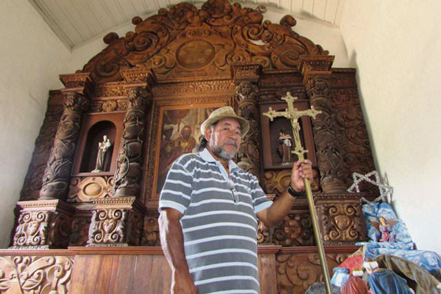 Moradores mais velhos e figuras históricas contam que fantasmas vivem na igreja e até hoje assombraram a região. Foto: Fábio Barcelos