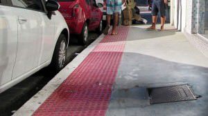 A Rua da Moda fica próximo a Avenida Central . Foto: Fábio Barcelos