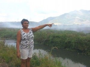Líder comunitária de José de Anchieta II disse que o incêndio está se aproximando: há dias fumaça afeta bairros da Serra, Vitória e até Vila Velha.