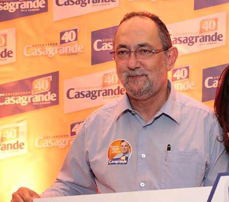 Luiz Ciciliotti é presidente estadual do PSB e ocupa uma diretoria no Bandes. Foto: reprodução Facebook
