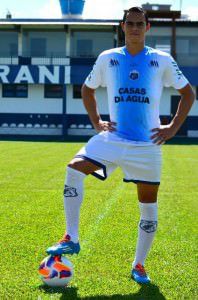 Victor Neves Rangel, atualmente está no Guarani de Palhoça onde vem se destacando. Foto: Divulgação