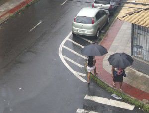 A chuva pode voltar a cair no sábado. Foto: Redação TN