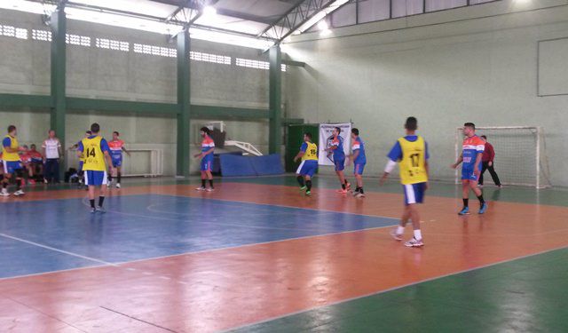 O jogo terminou empatado por 15x15. Foto: Thiago Albuquerque