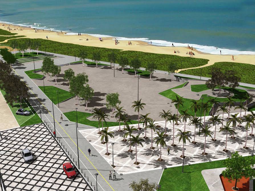 Perspectiva de como ficará a obra depois da Urbanização. Foto: Divulgação / PMS