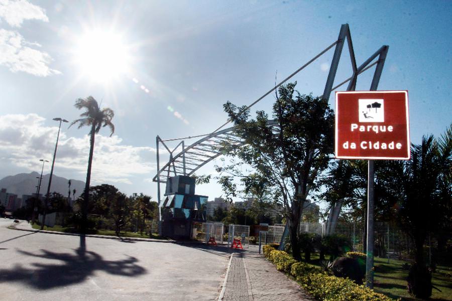 Entrada do Parque da Cidade. Foto: Divulgação / PMS