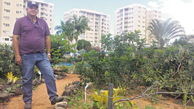 Nagib Neto é o idealizador do espaço botânico instalado no Parque da Cidade