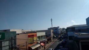 A semana começou com sol forte e muito calor. Foto: Redação TN
