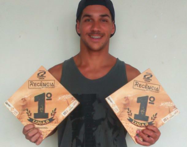 O surfista serrano Rodrigo Cardoso. Foto: Divulgação
