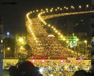 A Corrida das Luzes acontece no dia 28 e sua largada será no Parque da Prainha, em Vila Velha. Foto: Divulgação