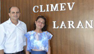 Grupo Climev: Silvio André que comanda o hospital veterinário de Jardim Camburi e Patrícia Oliveira que está a frente da clínica de Laranjeiras. Foto: Ana Paula Bonelli