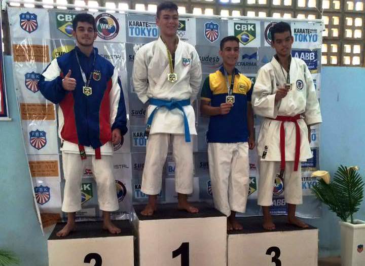 Bruno Conde, conseguiu dois ouro e uma prata em Salvador. Foto: Divulgação