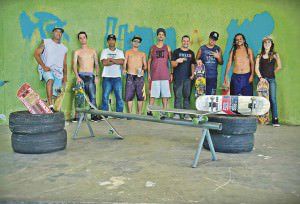 Vários skatistas de Serra Dourada III, com mais de 20 anos de prática no esporte, estarão presentes no campeonato. Foto: Divulgação Alex Varas