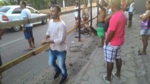 O atropelamento aconteceu no último domingo (24) e causou comoção nas redes sociais por conta. Foto: Divulgação Facebook