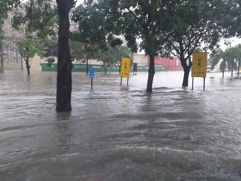 alagamento próximo ao EPA