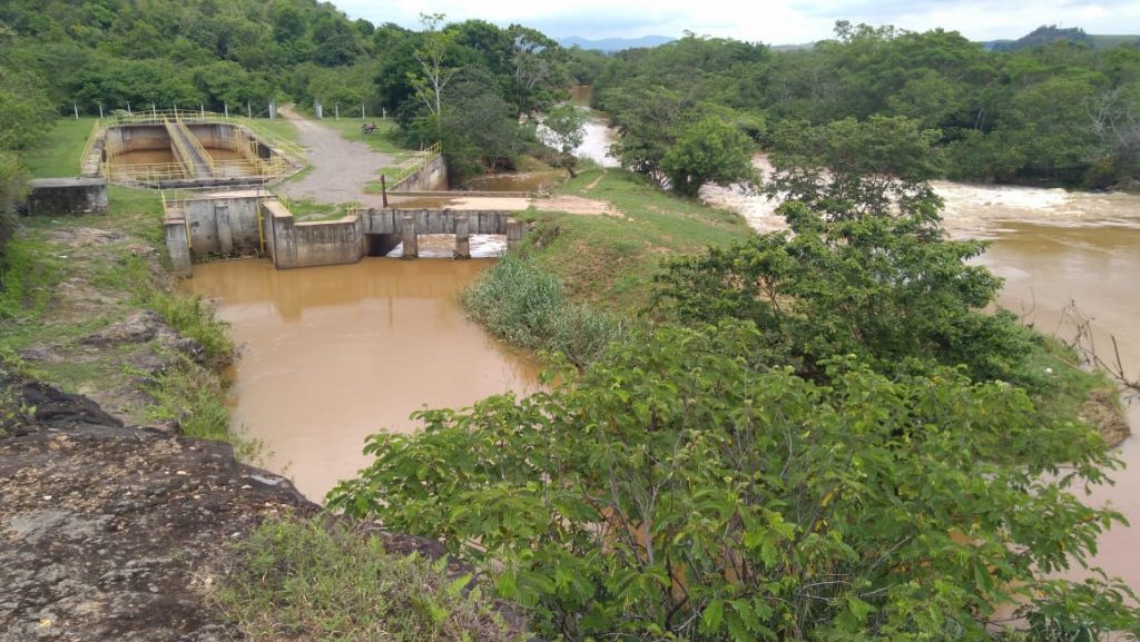 Captação rio Santa Maria