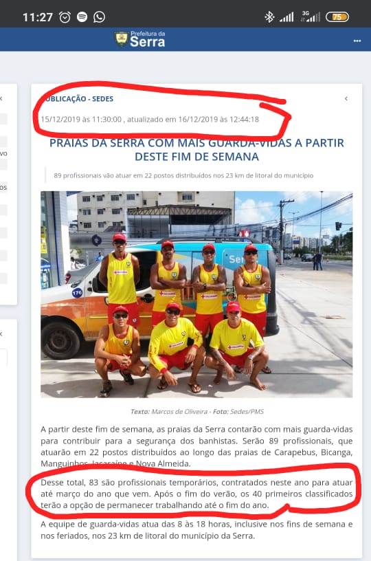 Noticia salva vidas
