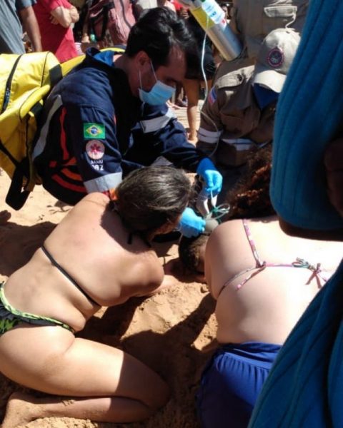 Afogamento em bicanga