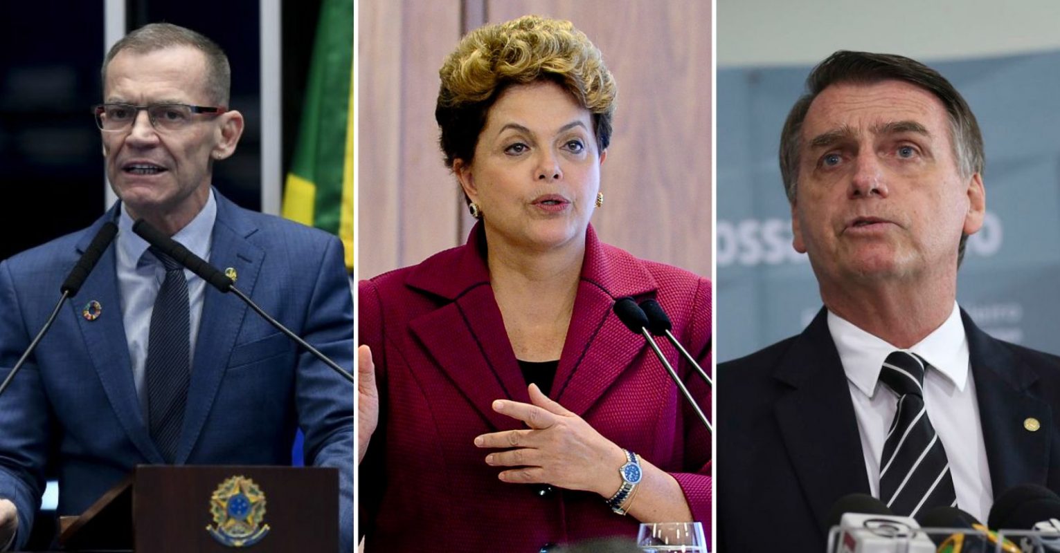 contarato- bolsonaro e dilma