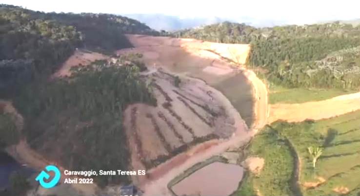destruição rio