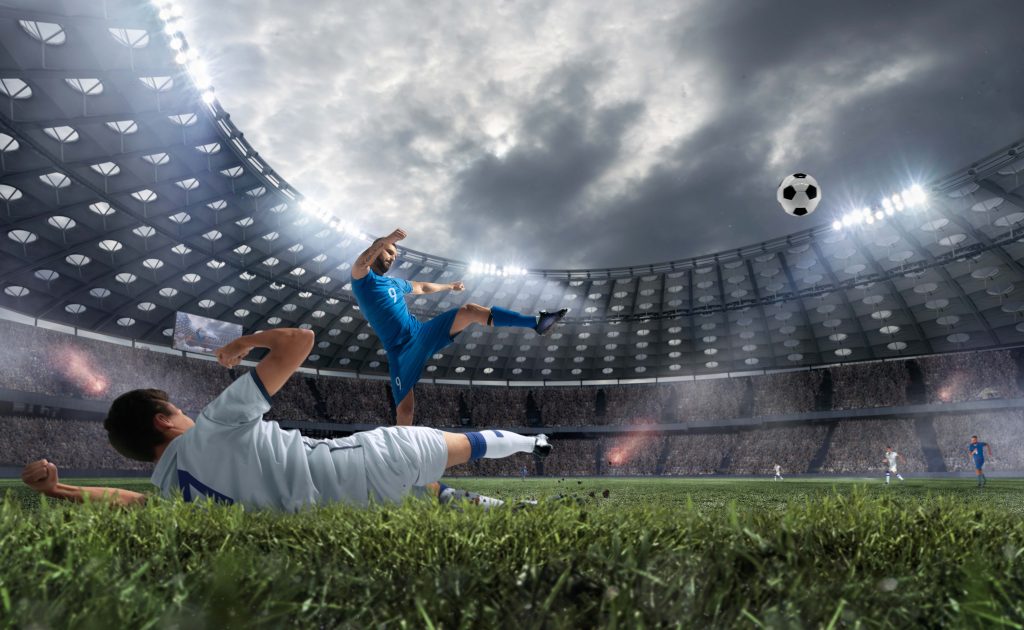 soccer-players-action-professional-stadium
