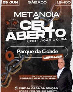 Parque da Cidade recebe culto a céu aberto neste sábado (29)