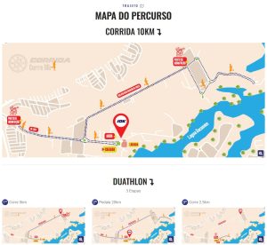 As provas acontecem nas ruas do bairro Civit I- na Serra