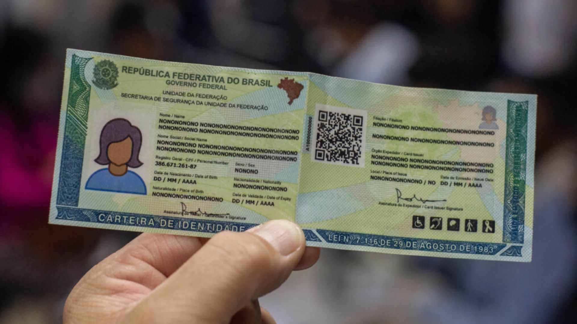 Serra Carteira de identidade Mutirão Nova