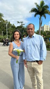 Gislene Araújo e Gil Douglas