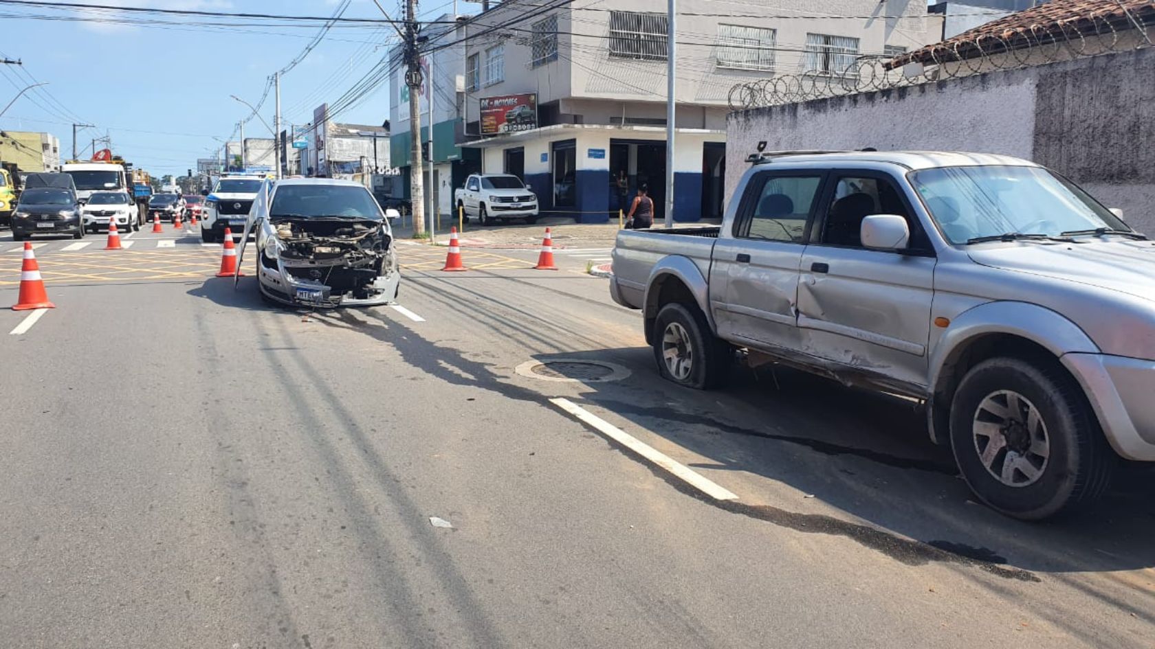colisão Norte Sul