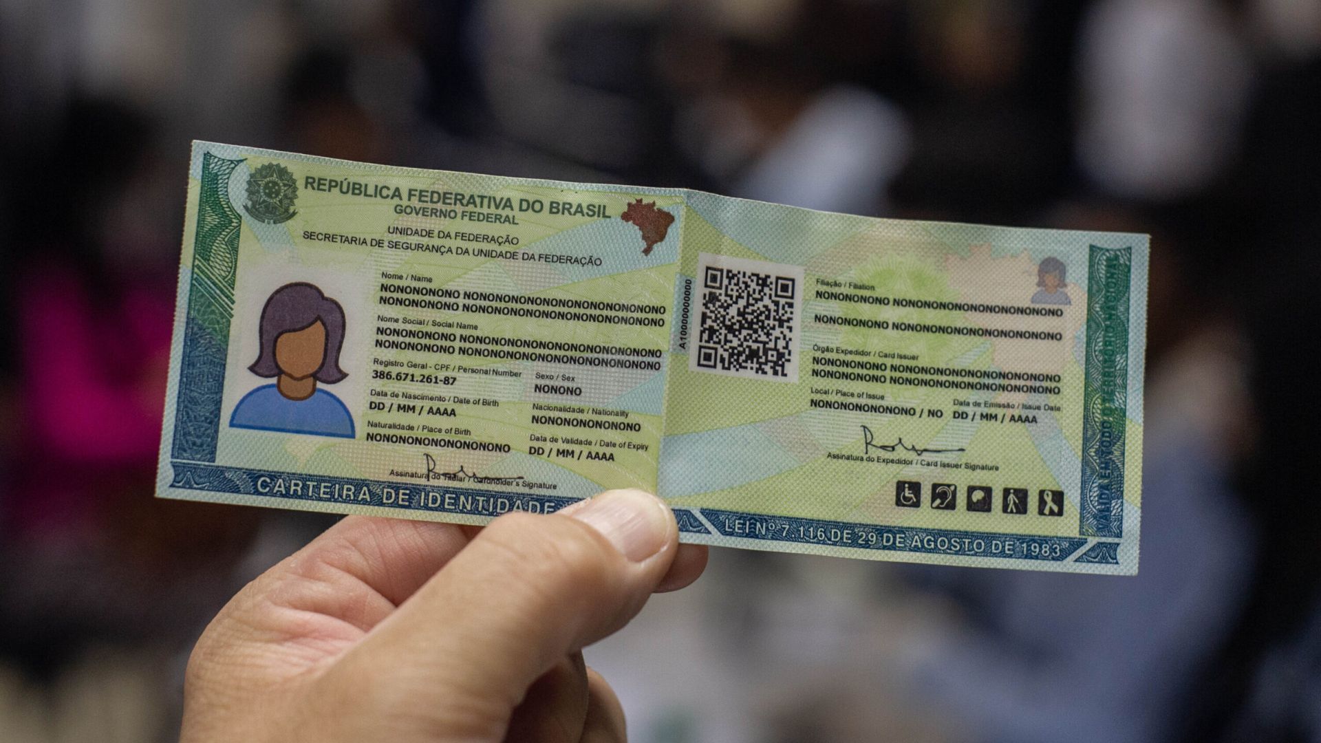 Serra Mutirão Carteira de identidade